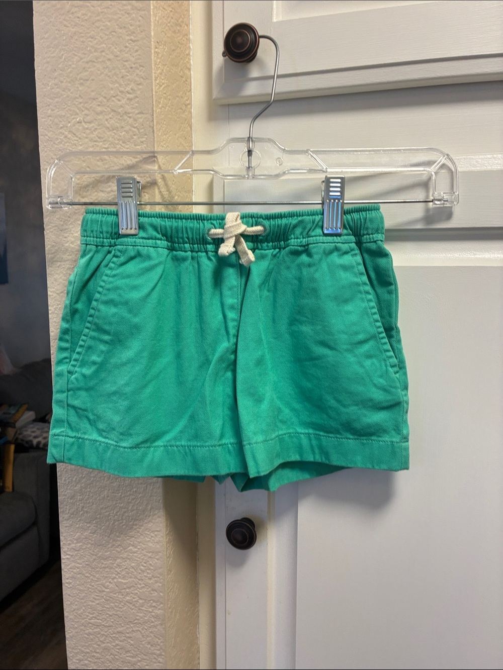 3 for $15 🦋🦋 Girls Crewcuts Green 100% cotton shorts